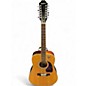 Used Epiphone DR212 Natural 12 String Acoustic Guitar thumbnail