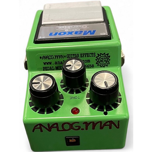 Used Maxon OD9 Overdrive ANALOG.MAN Effect Pedal