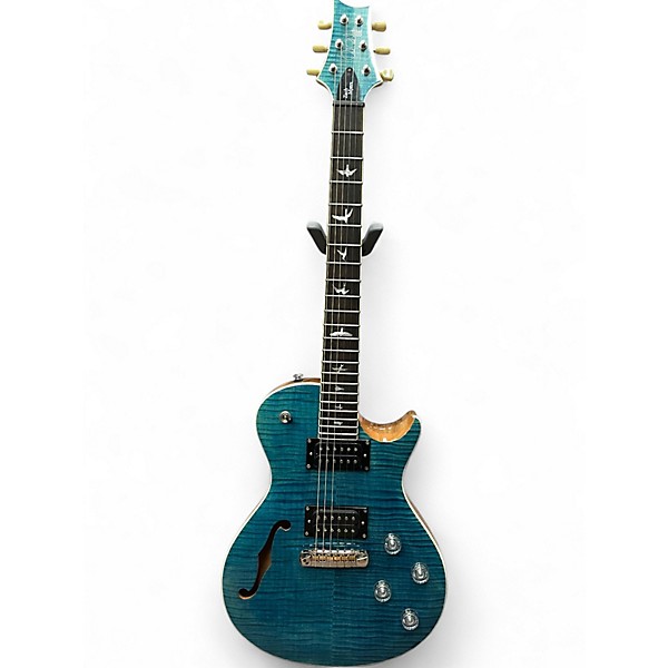 Used PRS Zach Myers Signature SE Blue Solid Body Electric Guitar