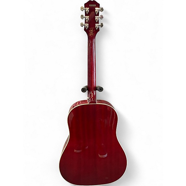 Used Epiphone Slash J-45 Vermillion Burst Acoustic Electric Guitar