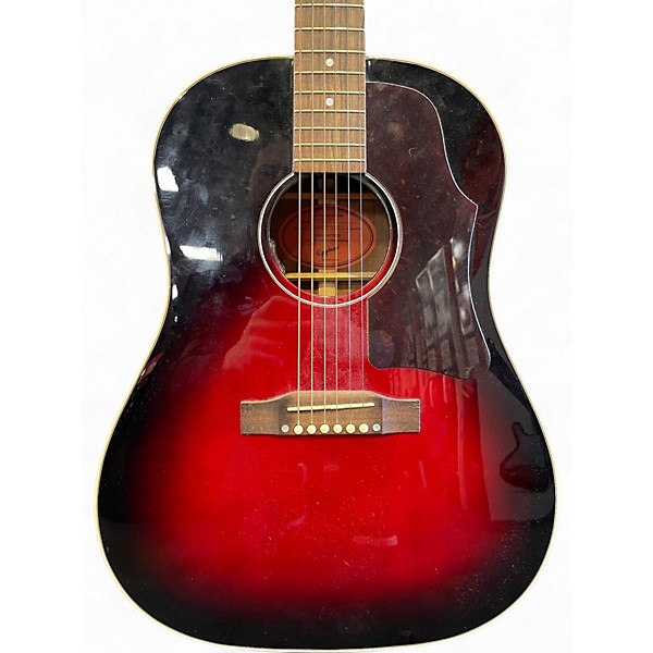 Used Epiphone Slash J-45 Vermillion Burst Acoustic Electric Guitar