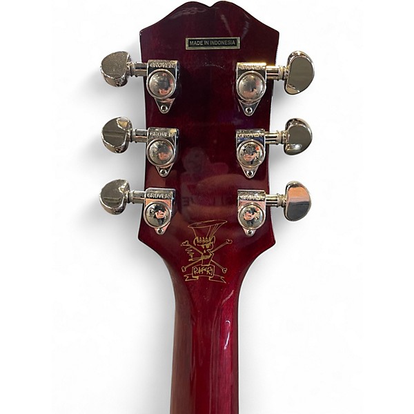 Used Epiphone Slash J-45 Vermillion Burst Acoustic Electric Guitar