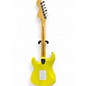 Used Fender Made In Japan Limited International Color Stratocaster Yellow Solid Body Electric Guitar