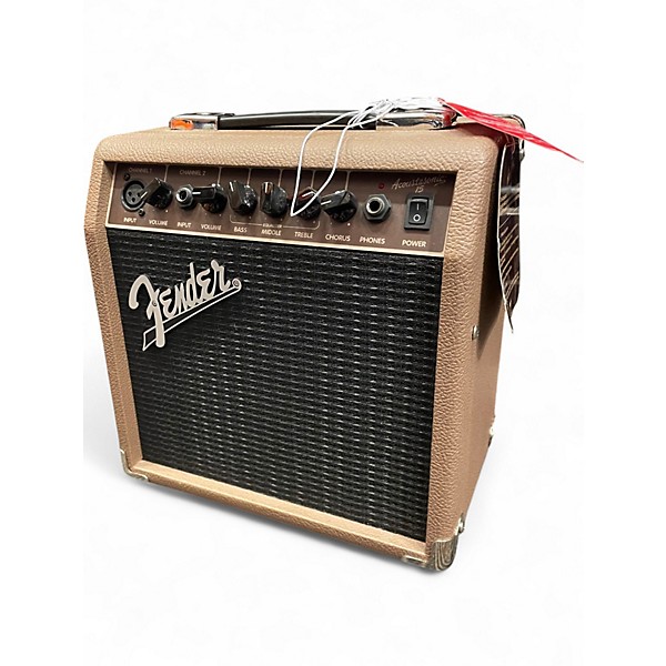 Used Fender Acoustasonic 15 Acoustic Guitar Combo Amp