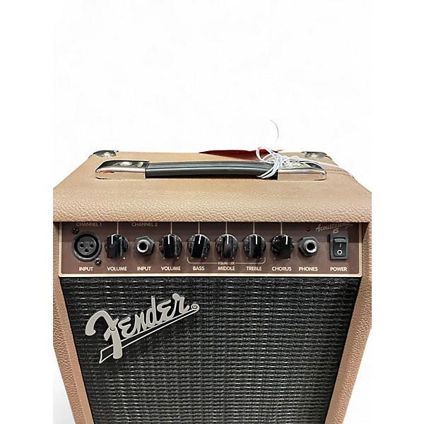 Used Fender Acoustasonic 15 Acoustic Guitar Combo Amp