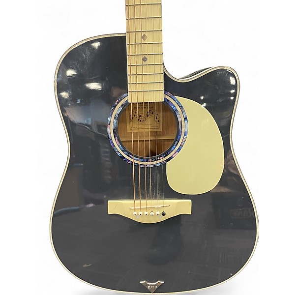 Used Esteban Master Class Series VL-200 2009 Gray Acoustic Electric Guitar