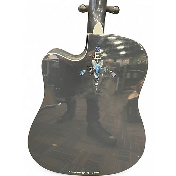 Used Esteban Master Class Series VL-200 2009 Gray Acoustic Electric Guitar