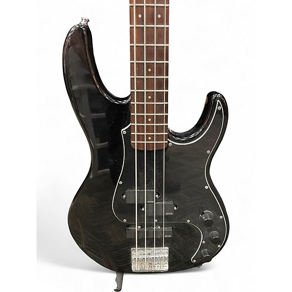 Used ESP LTD AP 204 Black Electric Bass Guitar