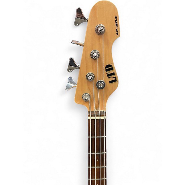 Used ESP LTD AP 204 Black Electric Bass Guitar