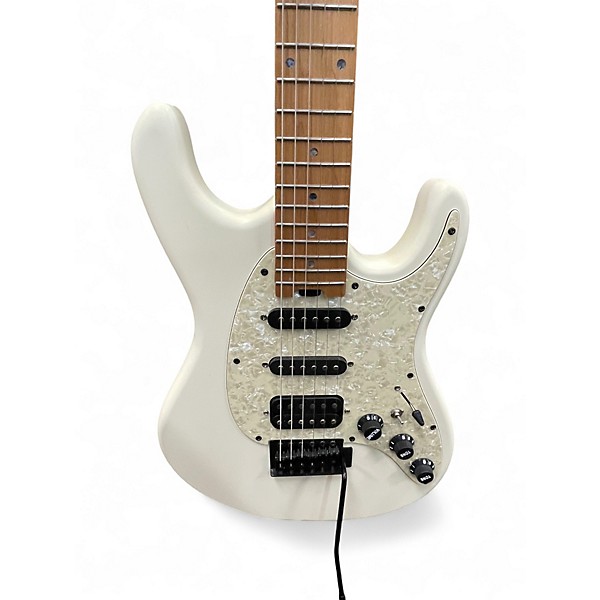 Used Cordovox DOUBLECUT HSS FLAT WHITE Solid Body Electric Guitar