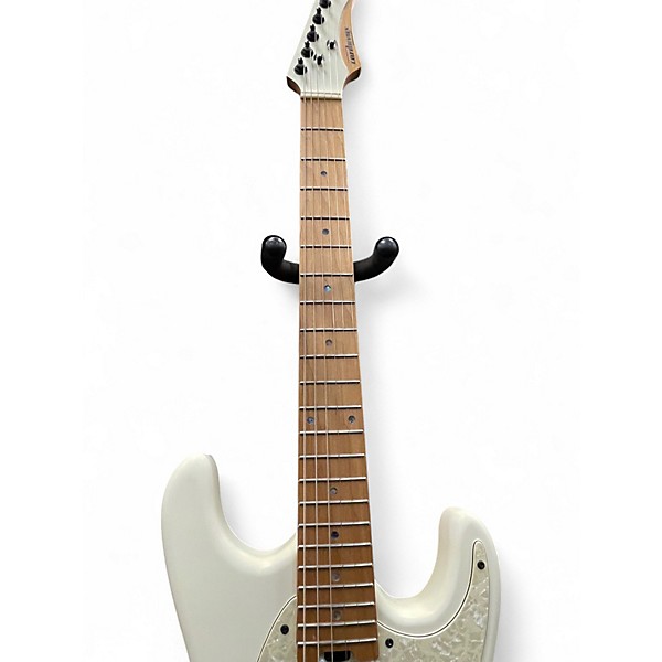 Used Cordovox DOUBLECUT HSS FLAT WHITE Solid Body Electric Guitar