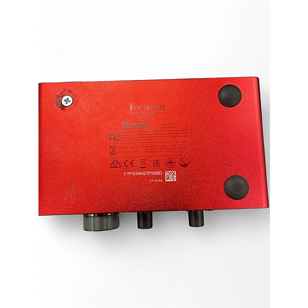 Used Focusrite Scarlett Solo Gen 3 Audio Interface