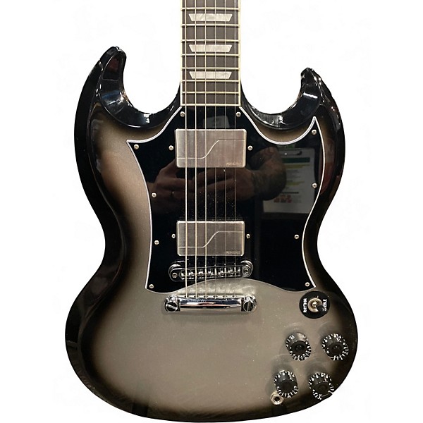 Used Gibson SG Standard Silverburst Solid Body Electric Guitar
