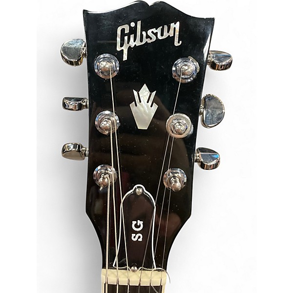 Used Gibson SG Standard Silverburst Solid Body Electric Guitar