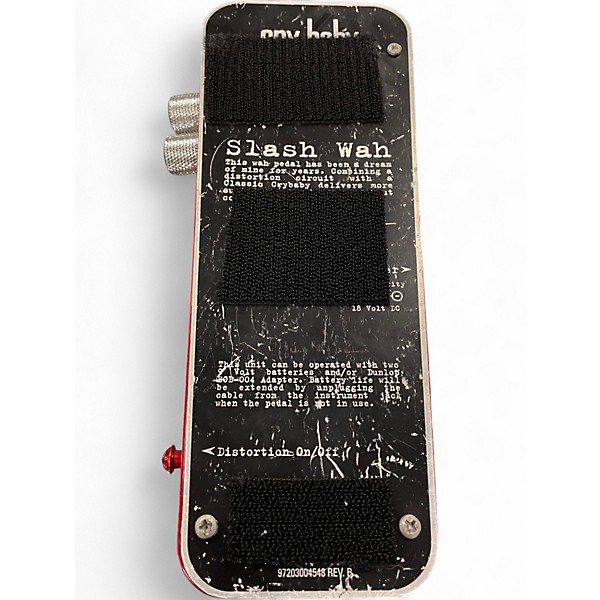 Used Dunlop SW95 Cry Baby Slash Wah Effect Pedal