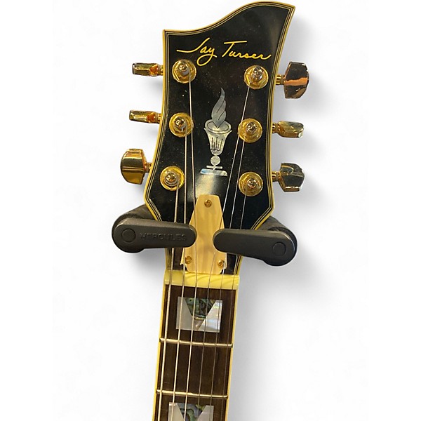 Used Jay Turser JT134DC Burst Hollow Body Electric Guitar