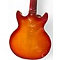 Used Jay Turser JT134DC Burst Hollow Body Electric Guitar
