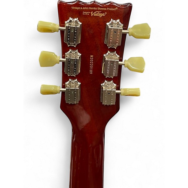 Used Vintage LEMON DROP LES PAUL 2 Color Sunburst Solid Body Electric Guitar