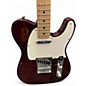 Used Fender Player Telecaster Burgundy Solid Body Electric Guitar