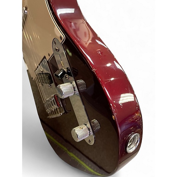 Used Fender Player Telecaster Burgundy Solid Body Electric Guitar