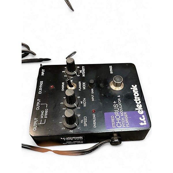 Used TC Electronic chorus+ pitch modulator flanger Effect Pedal