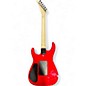 Used Jackson JS34Q Dinky DKAM Transparent Red Solid Body Electric Guitar