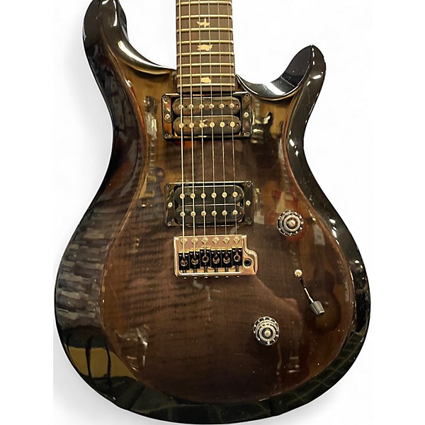 Used PRS S2 Custom 24 Trans Black Solid Body Electric Guitar