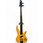 Used 1980s Ibanez SDGR Fretless Faded Yellow Electric Bass Guitar thumbnail