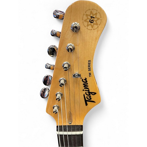 Used Tagima TW61 Black Solid Body Electric Guitar