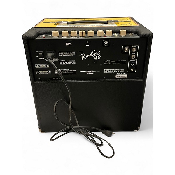 Used 2021 Fender Rumble V3 40W 1x10 Bass Combo Amp