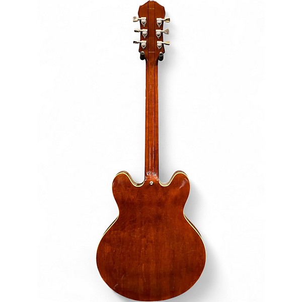 Used 1990 Epiphone Sheraton Vintage Sunburst Hollow Body Electric Guitar