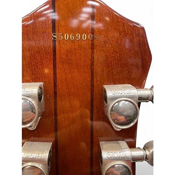 Used 1990 Epiphone Sheraton Vintage Sunburst Hollow Body Electric Guitar