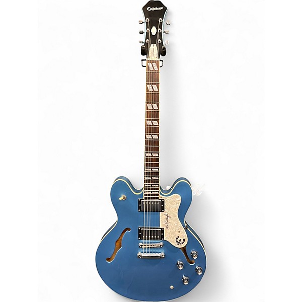 Used Epiphone SUPERNOVA MANCHESTER BLUE Hollow Body Electric Guitar