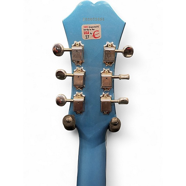 Used Epiphone SUPERNOVA MANCHESTER BLUE Hollow Body Electric Guitar