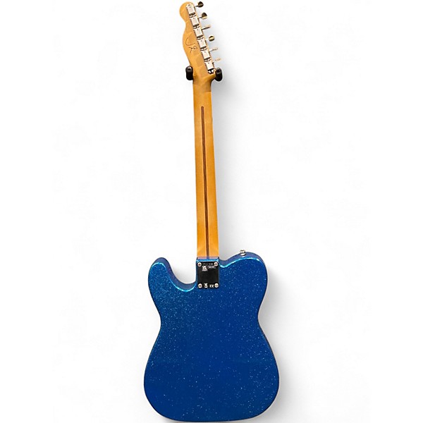 Used 2022 Fender J MASCIS TELECASTER SPARKLE BLUE Solid Body Electric Guitar