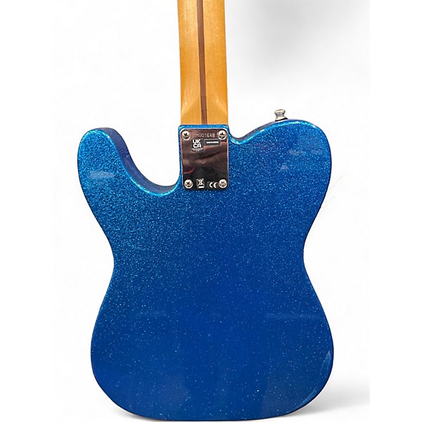 Used 2022 Fender J MASCIS TELECASTER SPARKLE BLUE Solid Body Electric Guitar