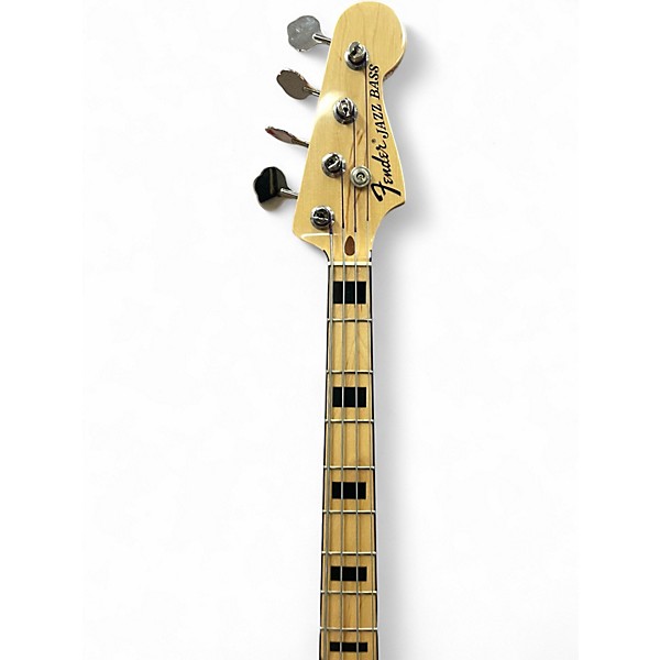 Used Fender Geddy Lee Signature Jazz Bass Black Electric Bass Guitar