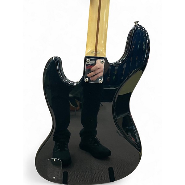 Used Fender Geddy Lee Signature Jazz Bass Black Electric Bass Guitar