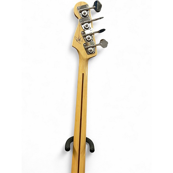 Used Fender Geddy Lee Signature Jazz Bass Black Electric Bass Guitar