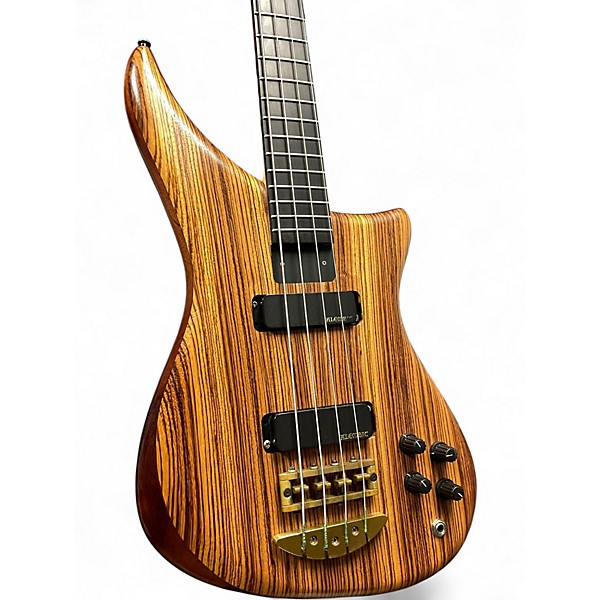 Used ALEMBIC EPIC Zebra Wood Electric Bass Guitar