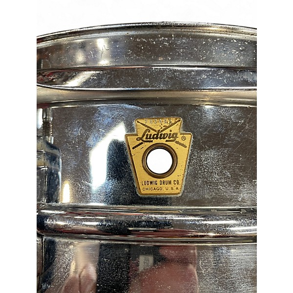 Used Ludwig 14in SUPERPHONIC Chrome Silver Drum