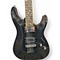 Used Schecter Guitar Research C1 Classic Trans Black Solid Body Electric Guitar