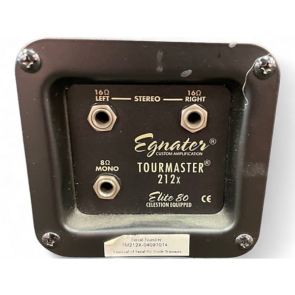 Used Egnater Tourmaster 212X 2x12 Guitar Cabinet