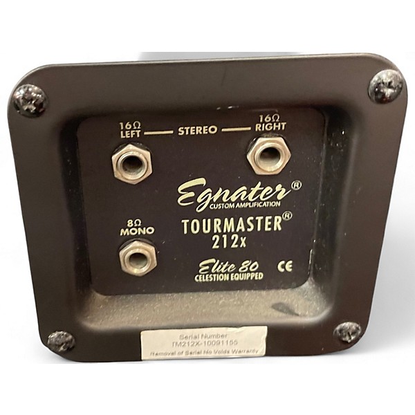 Used Egnater Tourmaster 212X 2x12 Guitar Cabinet