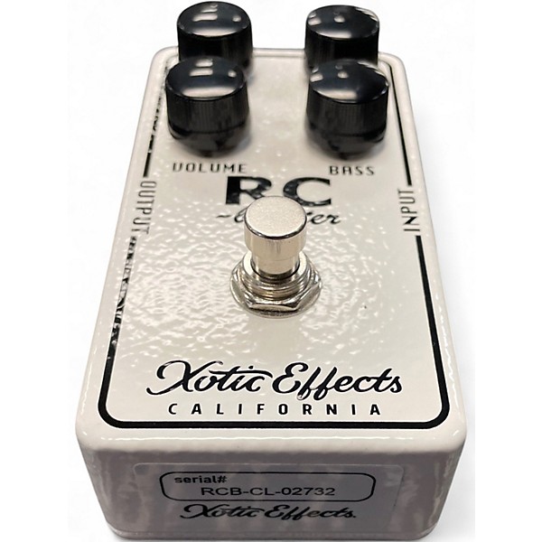Used Xotic RC Booster Effect Pedal
