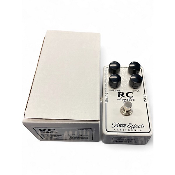 Used Xotic RC Booster Effect Pedal
