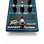 Used Peavey Bandit Supreme Teal Stripe Preamp Black and Teal Effect Pedal