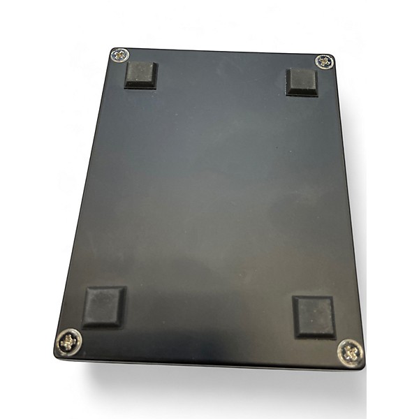 Used Peavey Bandit Supreme Teal Stripe Preamp Black and Teal Effect Pedal