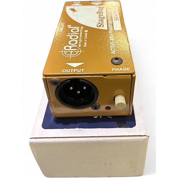 Used Radial Engineering STAGEBUG SB-4 Direct Box
