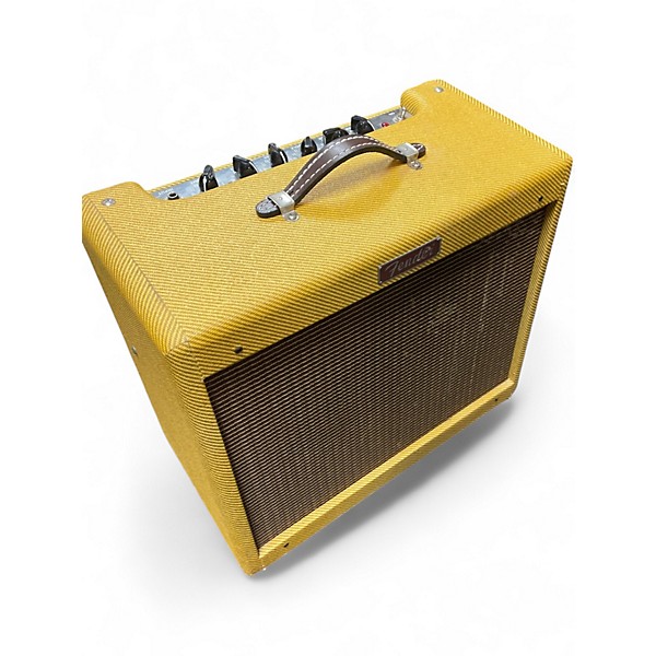 Used Fender Blues Junior Tweed Relic Tube Guitar Combo Amp